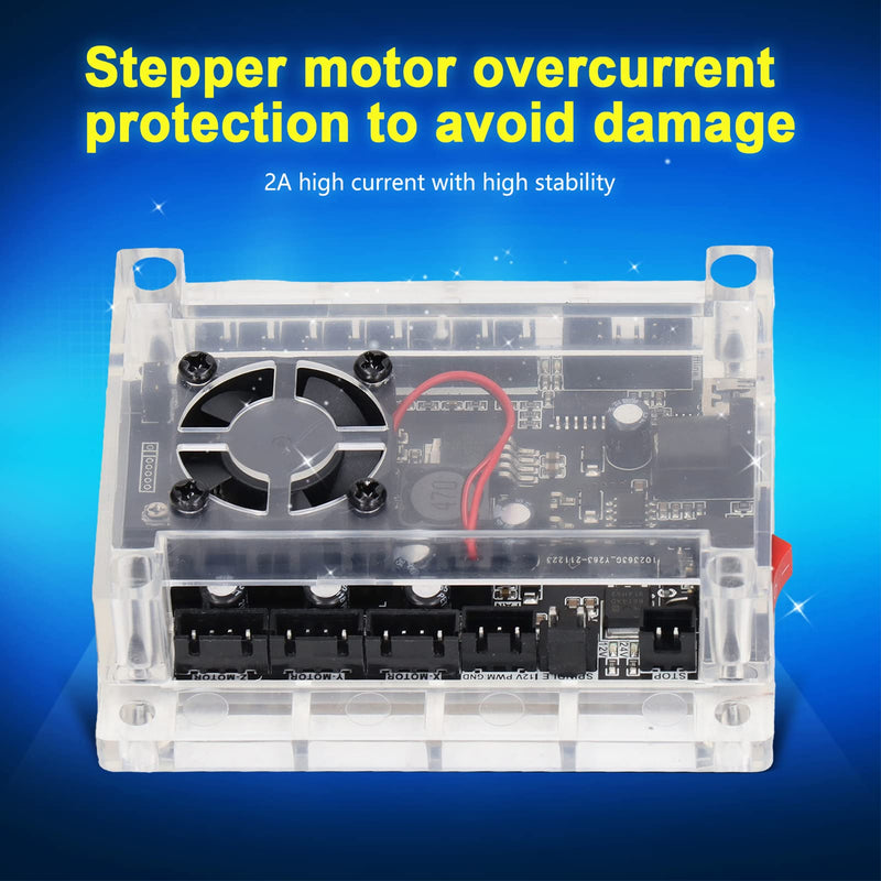 Engraving Machine Control Board, 3 Axis Grbl 1.1F V3.4 USB DIY Small Cnc Engraving Machine Control Board