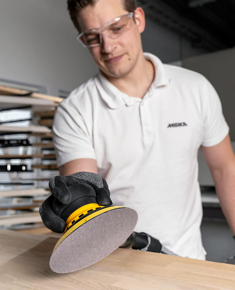 [Australia - AusPower] - Mirka Abranet 5424105012 Mesh Sanding Discs, Diameter 150 mm, Velcro, Grit P120, Pack of 50, for Sanding Wood, Filler, Varnish, Plastic 120 