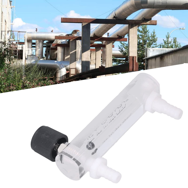 [Australia - AusPower] - Alvinlite Water Liquid Flow Meter,Thread 0.003-4GPM 0.01-1LPM Flowmeter Measuring Flow-Meter Panel Mount Type FlowmeterMeters for Gas Liquid for Water Industrial Field LZQ-3 Rate Gauge High Accuracy 