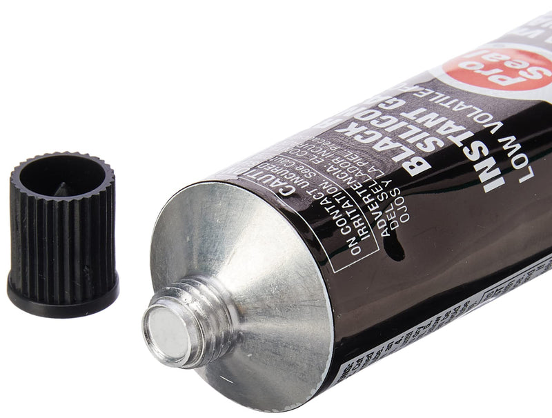 [Australia - AusPower] - PRO SEAL RTV Silicone Sealant,3 oz Tube,Black (80046) 