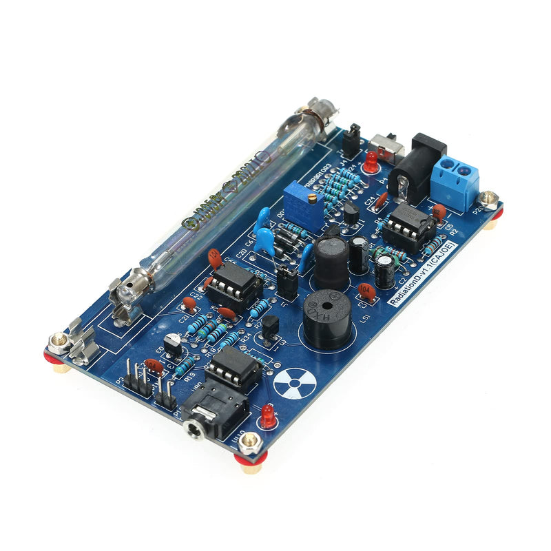 [Australia - AusPower] - Sunydog Geiger Counter DIY Assembled Radiation Detector System, DIY Geiger Counter Kit Miller Tube Tube Nuclear Radiation Detector Geiger Counter Kit Module Experimental Module 