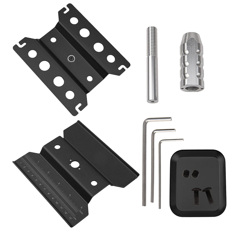 [Australia - AusPower] - 330Pcs Universal RC Screw Kit M3 Flat Round Head Screws M3 M4 Flat Washer M3 Hexagon Nut & RC Car Work Stand Repair Workstation 360 Degree Rotation Lift with Screws Tray 