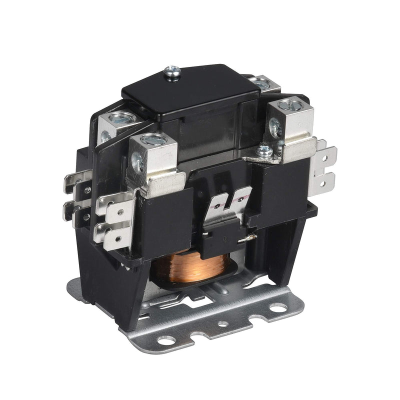 [Australia - AusPower] - 1 Pole FLA 40 Amp 24V coil SunLee Single Pole DP Contactor Replacement for Condenser Contactor C140A 45GG10AJA equivalent 1P 40A 24VAC 