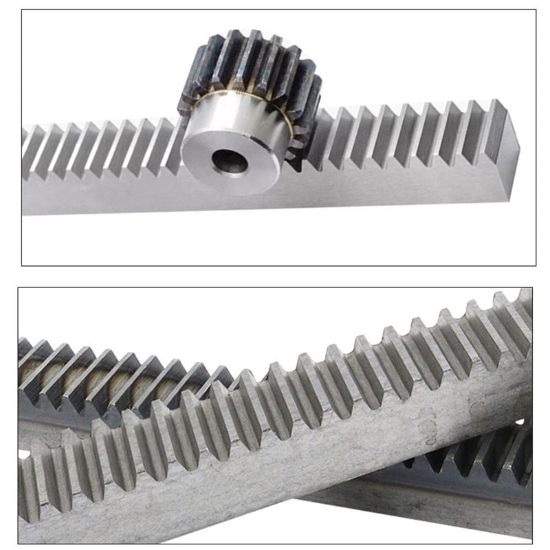 [Australia - AusPower] - 1pcs 0.5Meters 1Mod 1.5Mod 2Mod Gear Rack 1M 1.5M 2M Straight Teeth Drive Rack 10x10 15x15 20x20 Steel(1M 10x10x500mm) 1M 10x10x500mm 