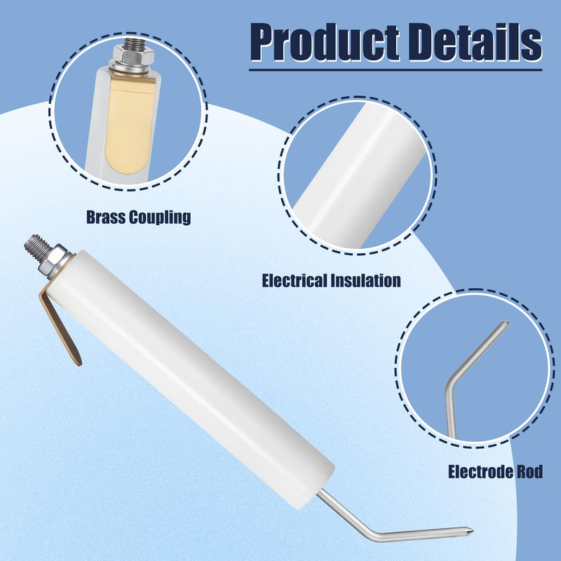[Australia - AusPower] - 578711 Oil Burner Electrode for Beckett and Miller Mobile Home Furnace AF15 AF10 CMF - 2 Pcs 