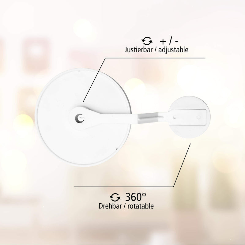 [Australia - AusPower] - Lantelme Set of 2 Window Thermometer Set Self-Adhesive Outside on Window Pane or Frame, Temperature + - 50°C, Analogue Bimetal Thermometer for Garden and Windows, Made in Germany in White 