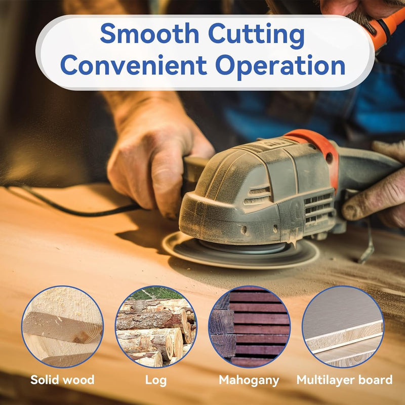 [Australia - AusPower] - Stump Remover, Angle Grinder, Wood Carving Disc, 6 Teeth, Chainsaw, Milling Cutter, Woodworking Knife, Tools, Wood, Turbo Carving Disc, Wood Grinding, Shaping Disc, Sanding Disc (Arc Blade) Arc blade 