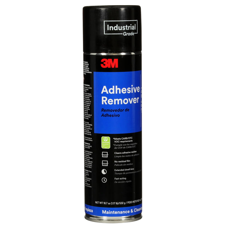 3M Adhesive Remover Low VOC <20%, Net Wt 18.7 oz