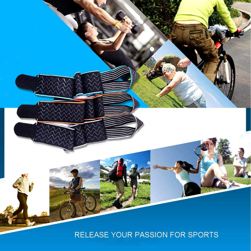 [Australia - AusPower] - Ankle Support,Adjustable Ankle Brace Breathable Nylon Material Super Elastic and Comfortable,1 Size Fits all, Suitable for Sports (blue 1) blue 1 