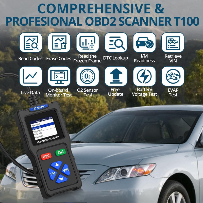 [Australia - AusPower] - Multi-Function Digital Multimeter & OBD2 Car Diagnostic Scanner 