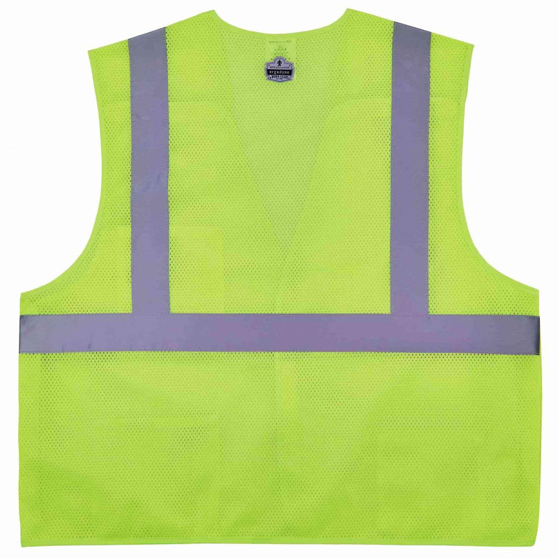 Ergodyne unisex-adult Glowear 8217ba Breakaway Mesh Hi-vis Safety Vest - Type R, Class 2 XX-Large-3X-Large Lime