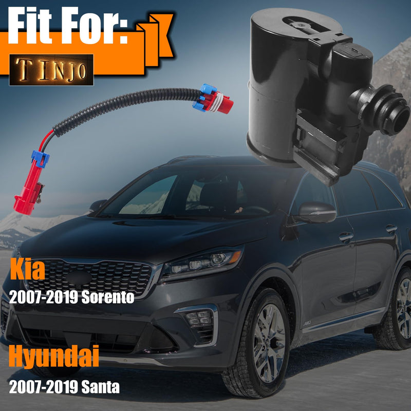 [Australia - AusPower] - 911-799 Vapor Canister Purge Valve Fit for 2007-2019 Kia Sorento/Hyundai Santa, Vapor Canister Vent Solenoid Valve Replace OE# 31453-3Q500, 2M1416, 2M1419, CPV82, CVS72, 31430-0W000 911-799 31430-0W000 