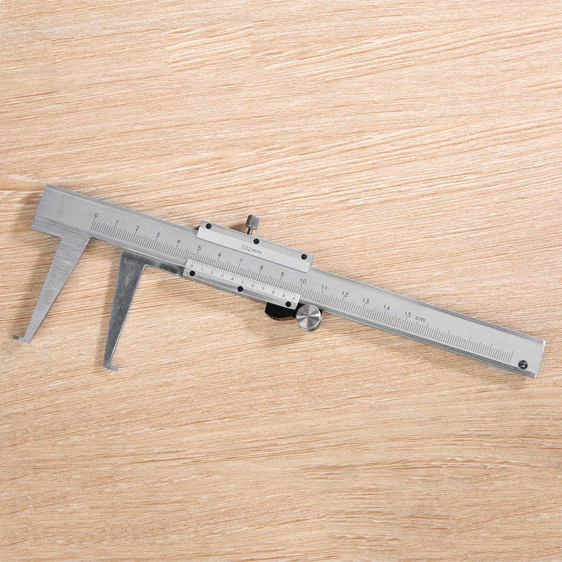 [Australia - AusPower] - Vernier Calipers, 0-5.9in Carbon Steel Caliper Measuring Tool, High Accuracy Portable Digital Micrometer for Measure ID OD Length Depth, Outdoor Woodworkers Printing Jewelers 