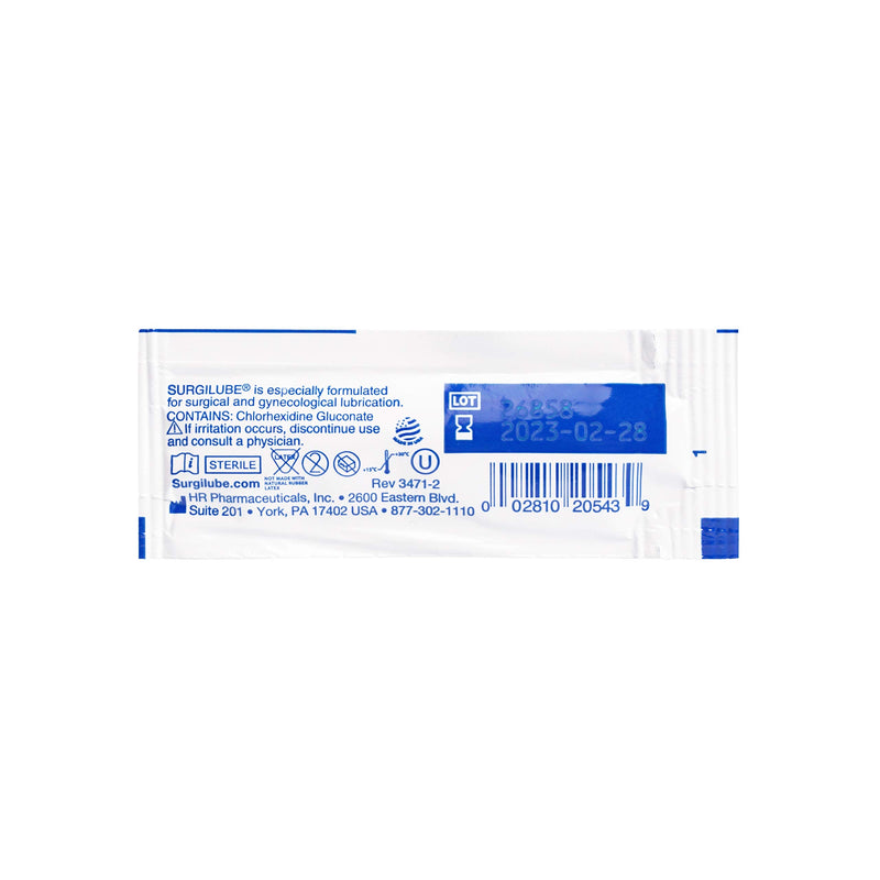 [Australia - AusPower] - Surgilube Lubricating Jelly-FoilPac - 144 Packets/Box Packets Surgical Lubricant Sterile Bacteriostatic Jelly (3g FoilPac Box of 144 Packets),1 Box 1 Box 