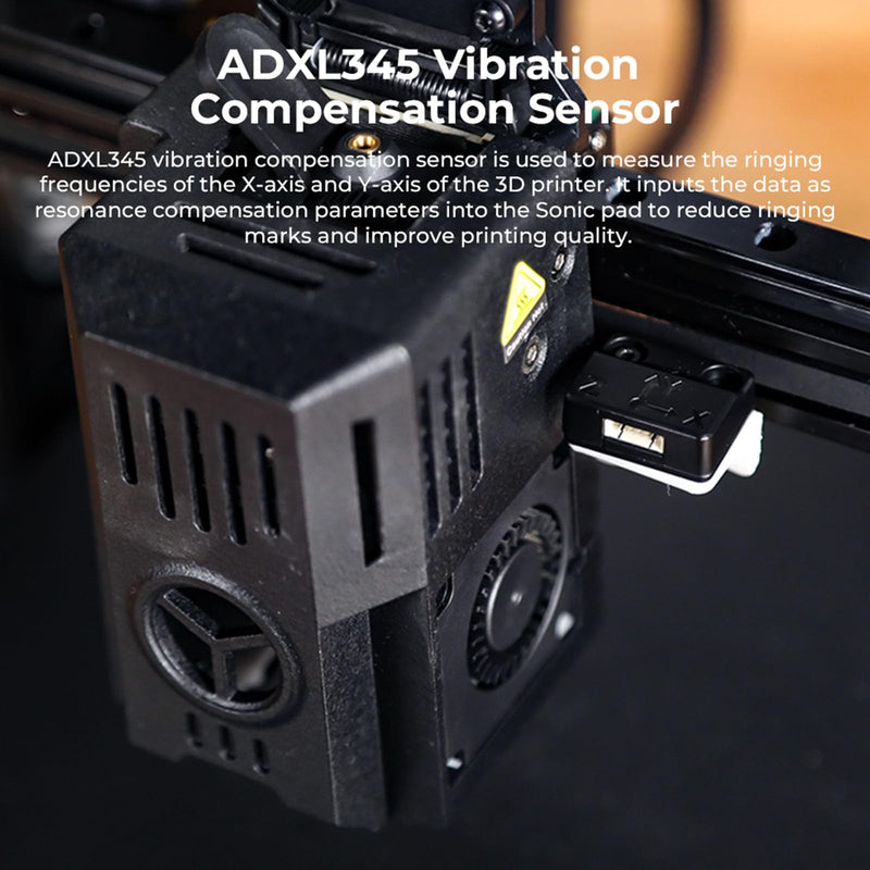 Creality ADXL345 Vibration Compensation Sensor for Ender-3 V3 KE, Precise Sensing Control, Reduces Ringing for High-Quality 3D Printing Vibration Sensor for Ender-3 V3 SE/KE