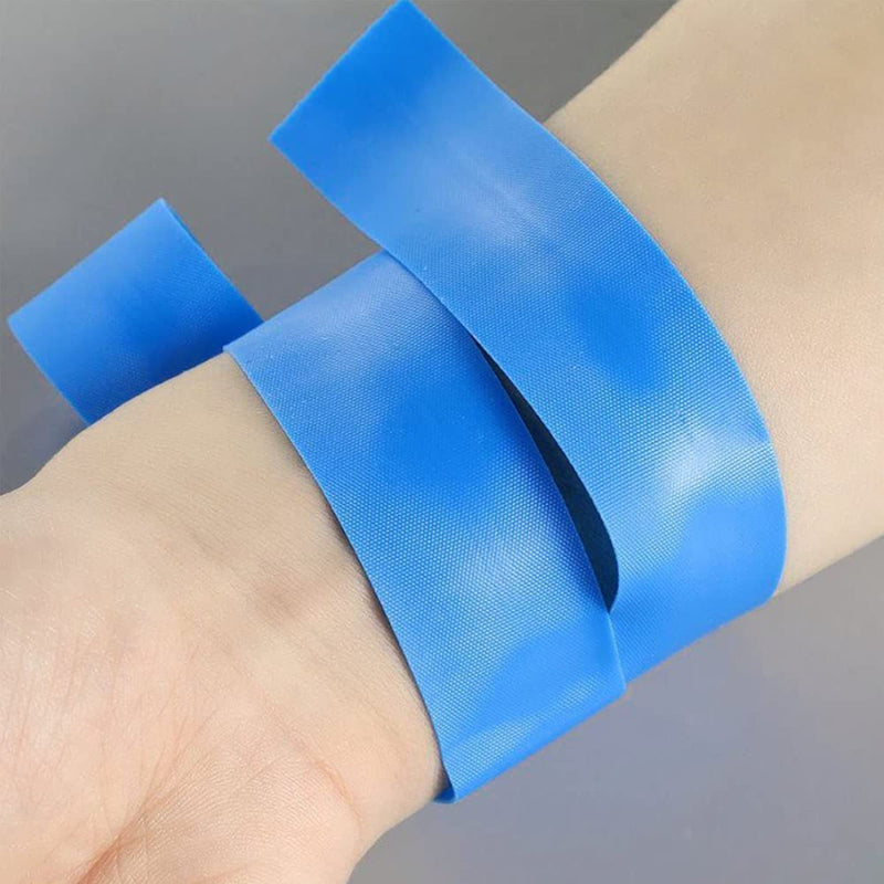 [Australia - AusPower] - Soft 'N Style Disposable Tourniquet 1" x 18" Latex-free - Blue - Pack of 10 