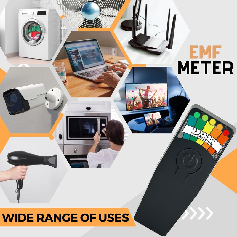[Australia - AusPower] - New Upgraded Ghost Hunting Equipment EMF Meter Magnetic Field Detector Spirit Box Paranormal Equipment 