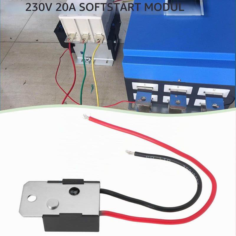 EMSea 1PC 230V 20A Soft Start Module Power Tools Soft Start Switch Accessories Suitable for Various Motors Lighting Devices Power Supply Devices