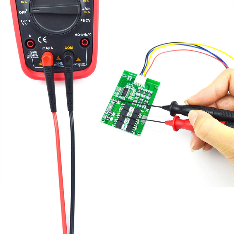 [Australia - AusPower] - ZIBOO ZB-T14 Piercing Needle Non-Destructive Test Probe,with 4mm Banana Plug Use for Digital Multimeter, Voltmeter, Clamp Meter Test Extensions 