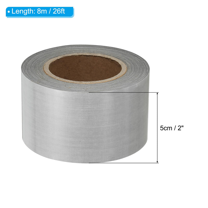 PATIKIL Reflective Tape, 2" x 26Ft Self Adhesive Stick on High Visibility Reflective Tape for Helmets, Sport Protections, Backpack, Gray 2 Inch x 26 Feet