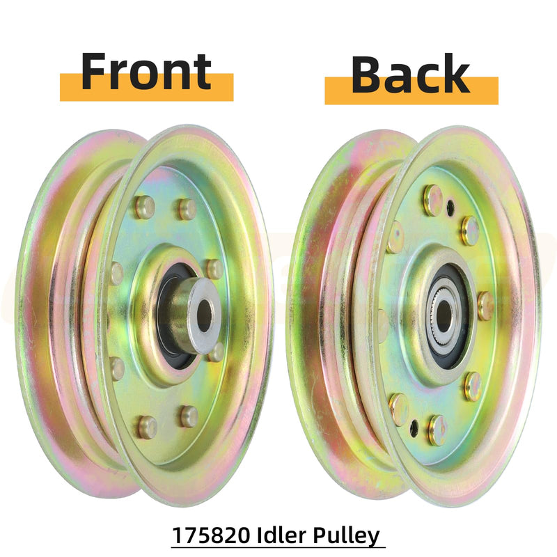 [Australia - AusPower] - 532177968 Idler Pulley with 596481401 Pulley 532193195 Pulley Replaces 177968 Pulley 193197 Husqvarna 532193197 Husqvarna 532175820 175820 Pulley Craftsman Idler Pulley 175820 