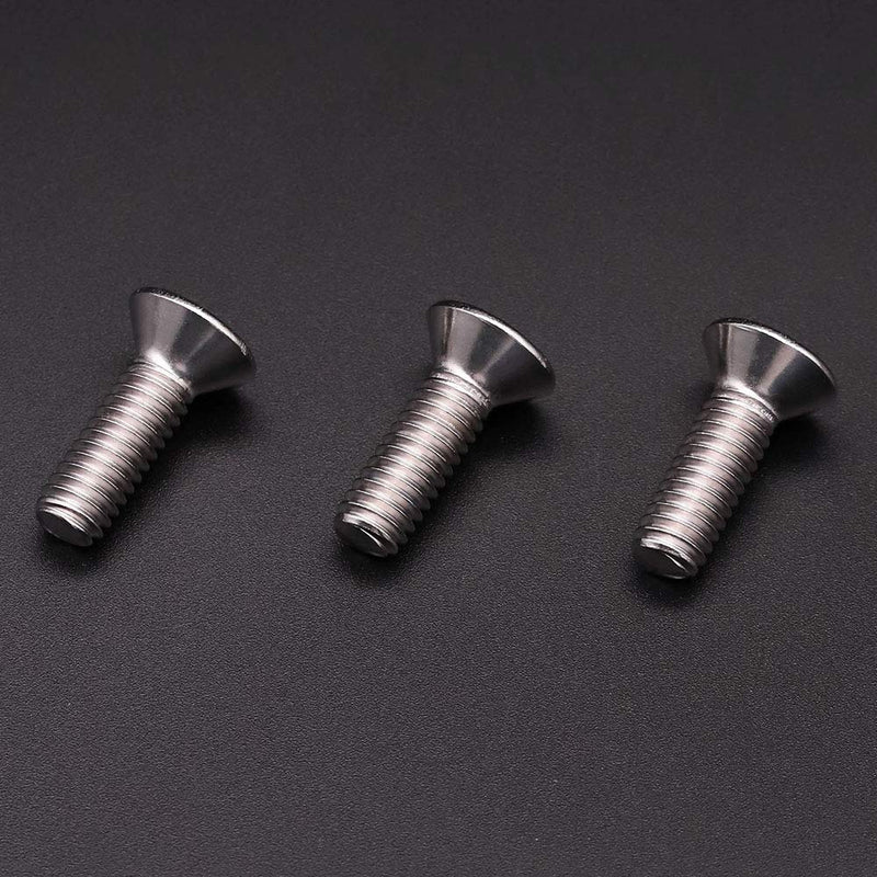 [Australia - AusPower] - #8-32 x 1/2" (100 Pack) Phillips Flat Head Machine Screws, Stainless Steel 304 (18-8), UNC Coarse Thread, Countersunk Head Machine Screws, Phillips Drive #2 #8-32 x 1/2" 100 