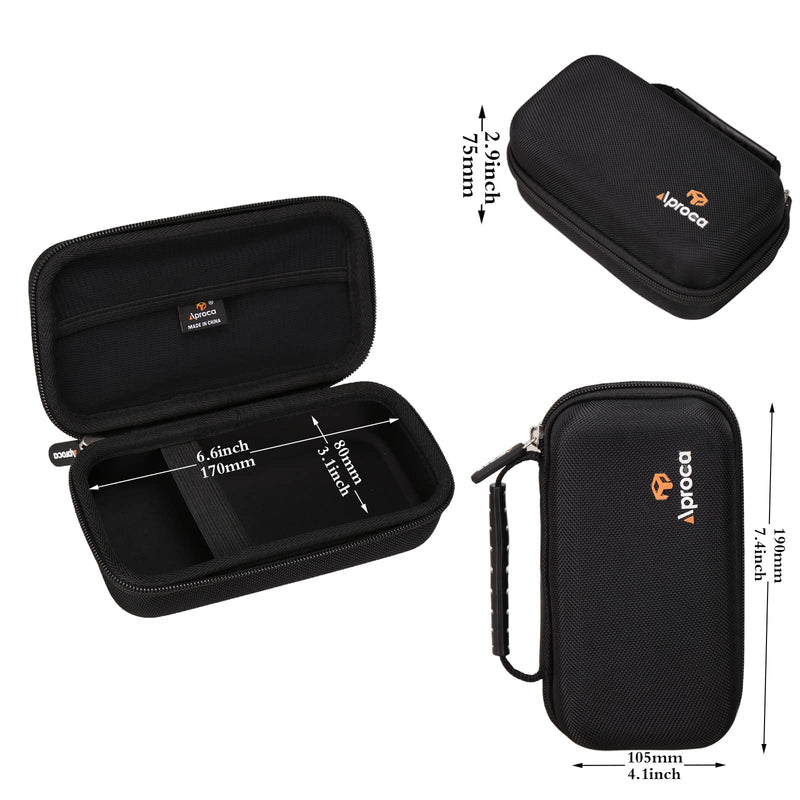 [Australia - AusPower] - Aproca Portable Hard Storage Case, for FNIRSI DMT-99 Digital Multimeter 9999 Counts TRMS and Accessories (Case Only) 