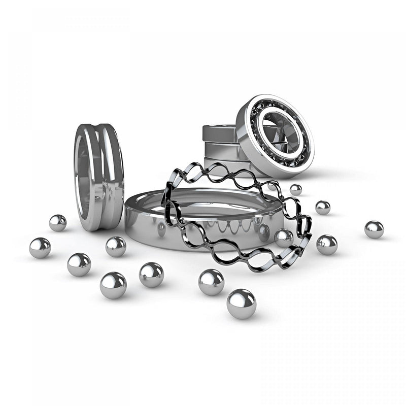[Australia - AusPower] - uxcell 100pcs 10mm Carbon Steel Bearing Balls Precision Polished 100 