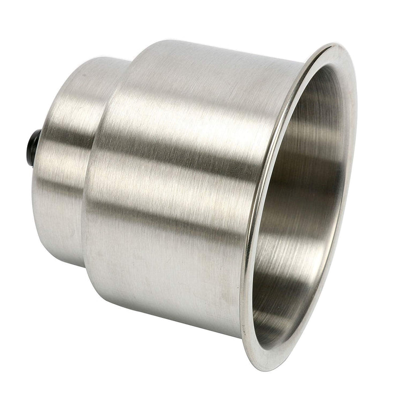 Amarine Made 5pcs Stainless Steel Cup Drink Holder with Drain Marine Boat Rv Camper