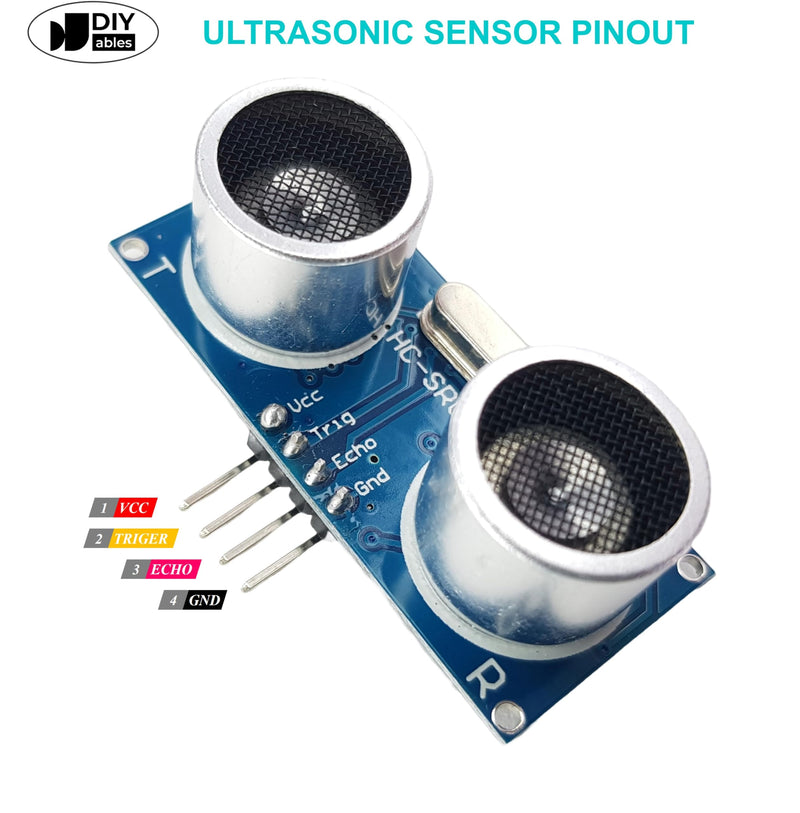 [Australia - AusPower] - 2pcs HC-SR04 Ultrasonic Sensor for Arduino, ESP32, ESP8266, Raspberry Pi 2 