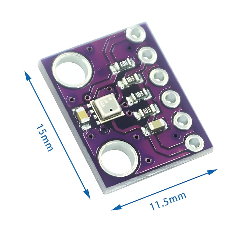 [Australia - AusPower] - 5pcs GY-BME280-3.3 BME280 3.3V High Precision Atmospheric Pressure Sensor Altimeter Module GY-BME280-3.3 Temperature Humidity Sensor Module for Arduino 