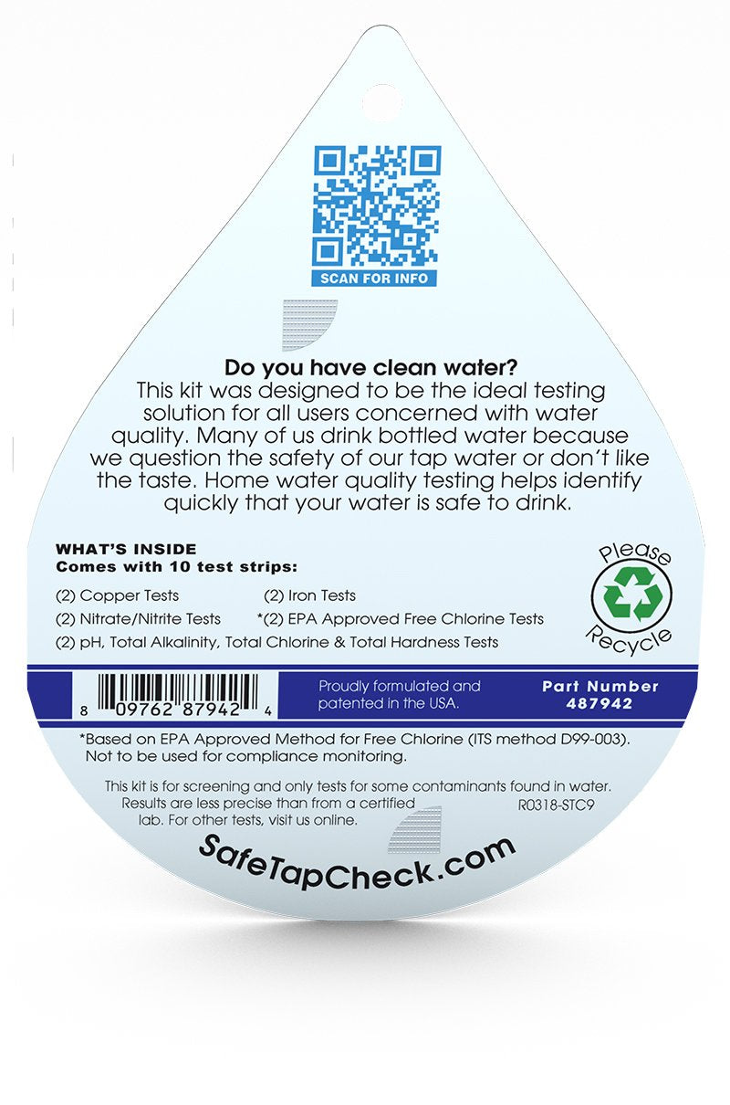 [Australia - AusPower] - Industrial Test Systems Safe Tap Check 9-Way Water Test Kit 