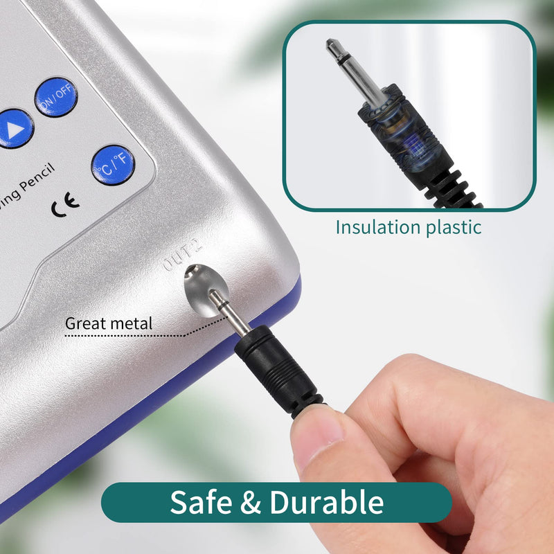 [Australia - AusPower] - Annhua Dental Electric Wax Pens 2 PCS, Dentist Waxing Carving Pencils Replacement Handheld Instrument for Dental Lab Digital Electric Wax Hot 
