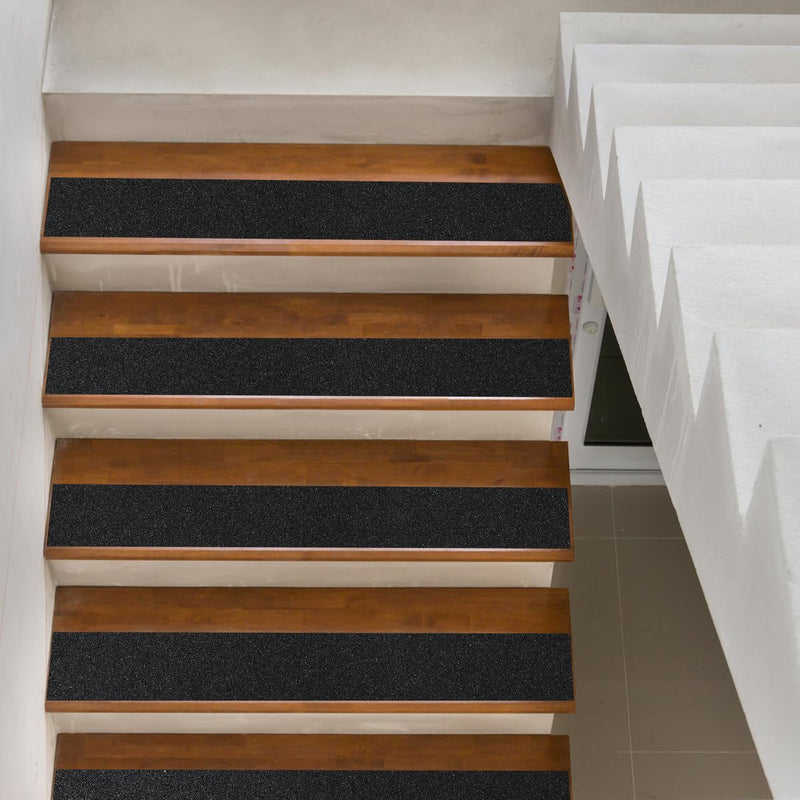 Anti Slip Tape 2in x 32ft Black and Yellow, Heavy Duty Grip Tape for Stairs, Steps, Ramps, Industrial Floors, Waterproof Non-Slip Safety Traction Tape for Indoor & Outdoor Hazard Warning