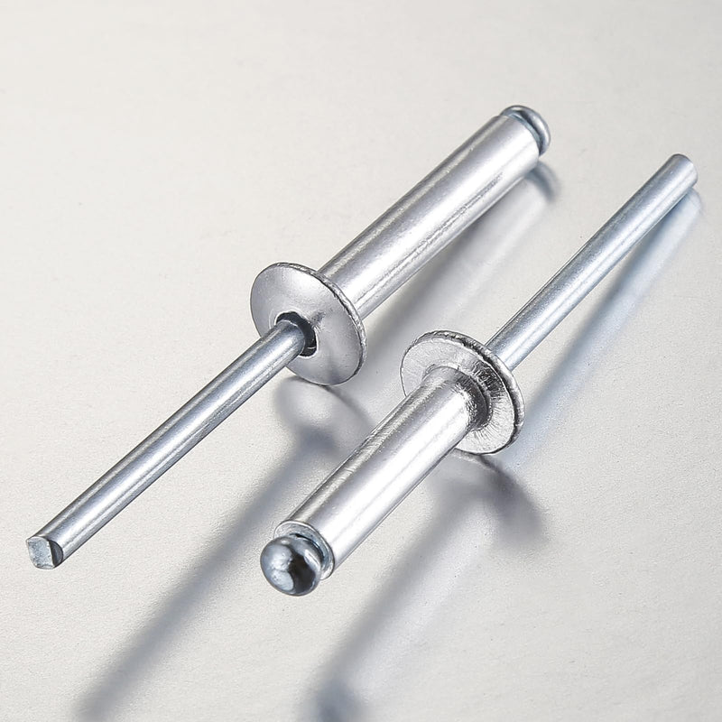 [Australia - AusPower] - (250Pcs) 3/16"x1/2" Aluminum blind pro Rivets,Aluminum Grip and Steel Mandrel 3/16"x1/2" 