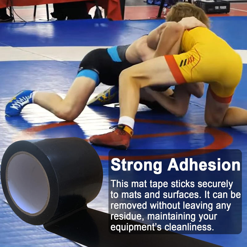 1 Roll Wrestling Mat Tape 4'' x 108.2' Carpet Tape for Carpet Seam 7 Mil Carpet Tape Seaming Cover Tape Strong Adhesive Tape for Wrestling Grappling Exercise 1Roll