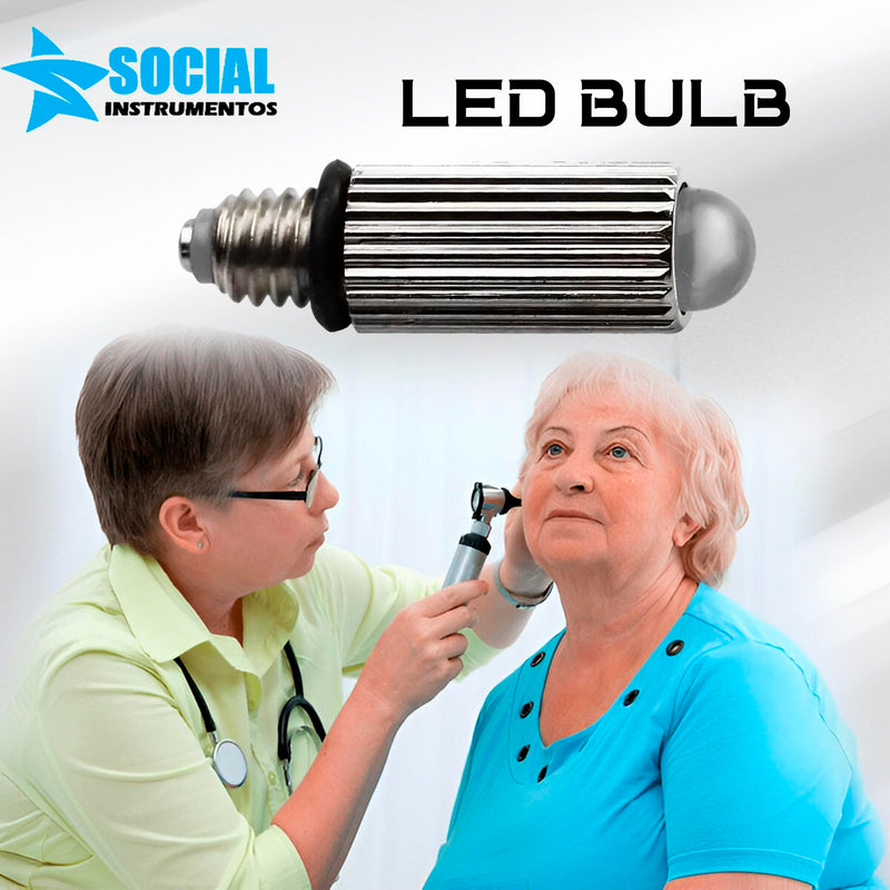[Australia - AusPower] - 2.7W 3.5V Halogen Replacement Bulb for Welch Allyn Otoscope Bulb 06500, 6500, 06500U, WA06500, WA-06500-U- Welch Allyn Compatible Bulb for Macroview Medical Otoscope 