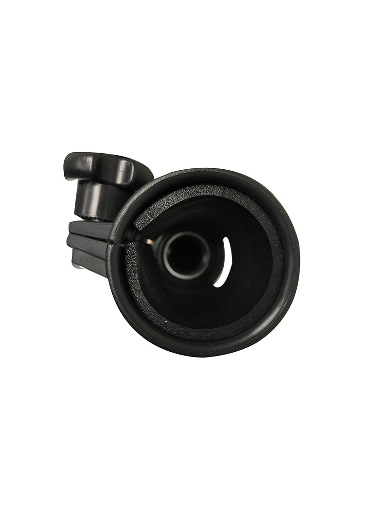 [Australia - AusPower] - Pactrade Marine Boat Tiller Handle Extension Ergonomic Grip Anodized Aluminum Tubing Suitable for Outboard and Hand-Operated Universal Trolling Motor (Fixed Length 17.5") Fixed Length 17.5" 