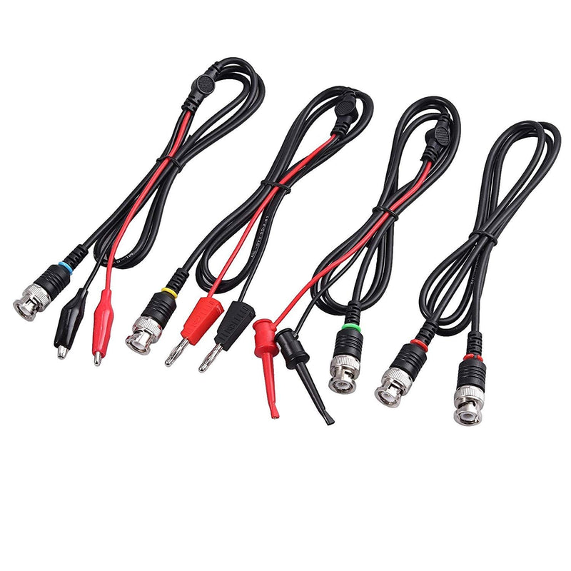 [Australia - AusPower] - Universal Oscilloscope Probe with Accessories Kit 100MHz Oscilloscope Clip Probes with BNC to Minigrabber Test Lead Kit 100 MHz Oscilloscope Clip big 