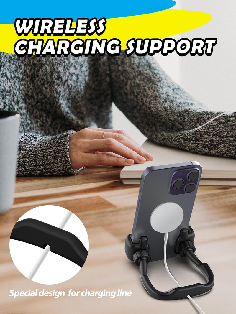 [Australia - AusPower] - Graduation Gifts for Her Him 2024 College High School Masters Degree Thumbs up Lazy Phone Stand Holder Funny Gadgets Teens Boys Girls Kids Dad Father Mother Husband Wife Adults Men Who Have Everything Black 