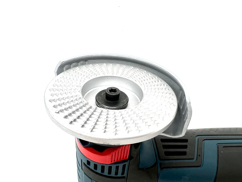 [Australia - AusPower] - WELLERWERKZEUGE Rasp Disc Grinding Disc 76 x 10 mm Raised Flat Wood Hoof Processing for Mini Battery Angle Grinder 10.8 V 12 V sublime 