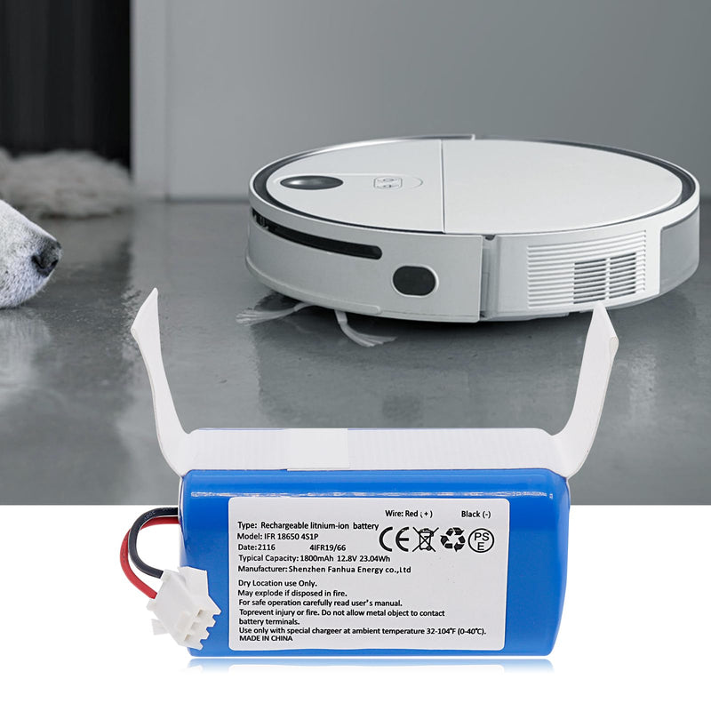 [Australia - AusPower] - Replacement Battery for Lefant M210 M210B M210P M213 M213S Robot Vacuum Cleaner 1800mAh 12.8V 