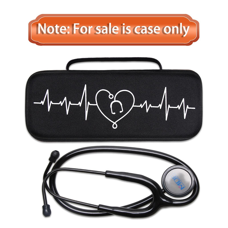 [Australia - AusPower] - LTGEM Stethoscope Case for 3M Littmann Cardiology III,II,IV,3M Littmann Master Cardiology/MDF MDOne Stainless Steel Stethoscope Nurse Accessories and Medical Equipment (Purple Outside+Purple Inside) Purple Outside+Purple Inside 