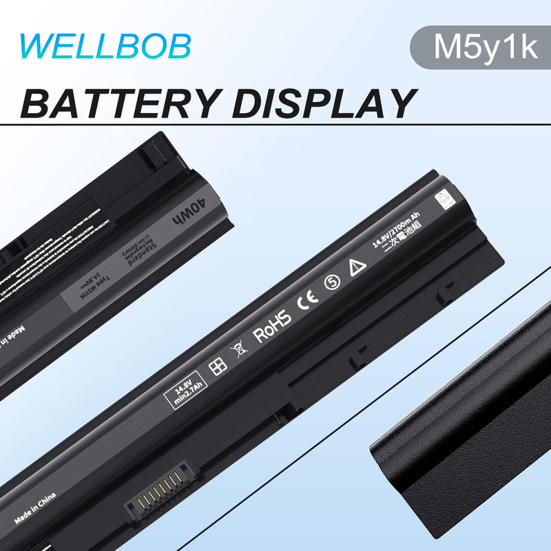 [Australia - AusPower] - M5Y1K Battery for Dell Inspiron 5559 5558 Battery, for Dell Inspiron 15 3000 5000 Battery 3558 3567 5555 5566 5759, Compatible with Dell Laptop Battery Replacement K185W GXVJ3 M5y1k 14.8V 40Wh Battery 40Wh M5Y1K 