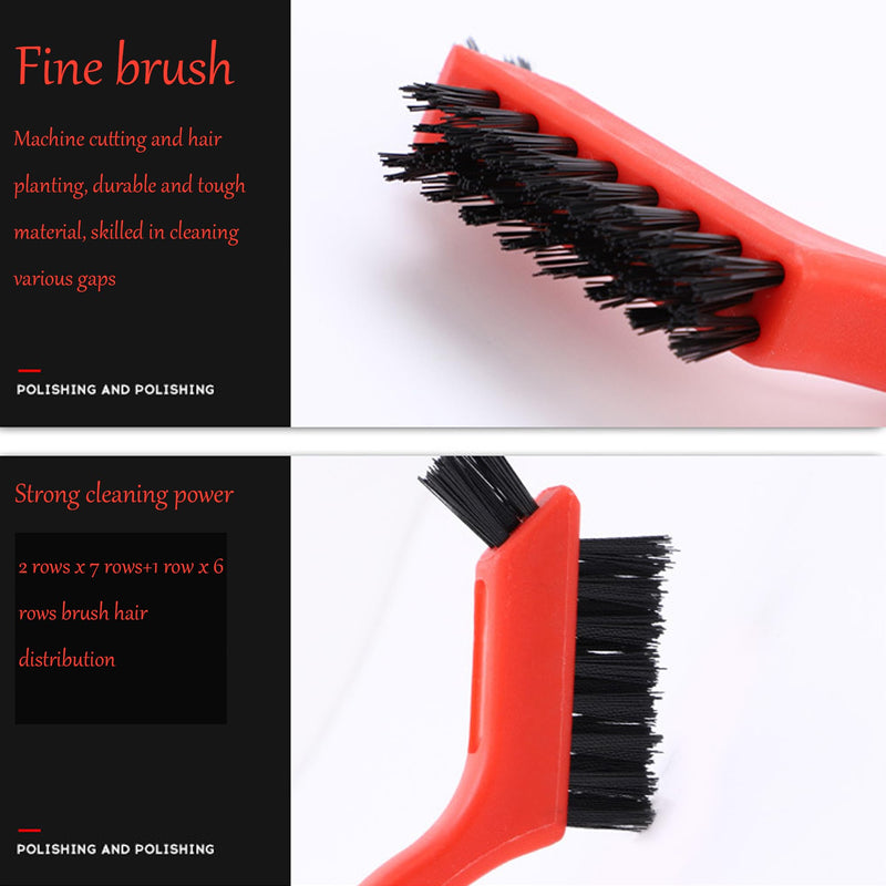 [Australia - AusPower] - 3pcs Nylon Cleaning Brushes Small Wire Brush Set for Cleaning Rust Removal in Holes 