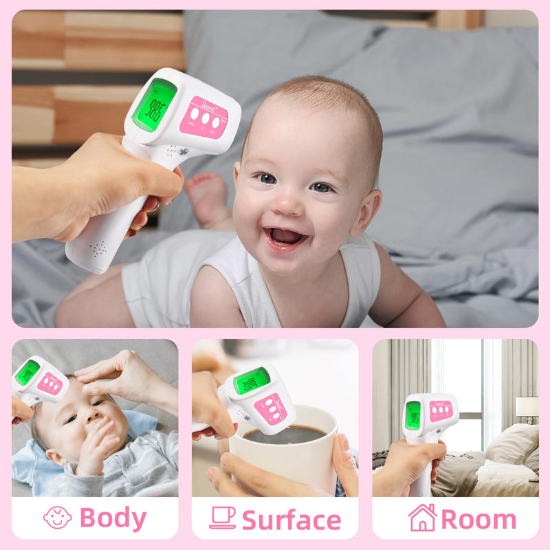 [Australia - AusPower] - [Value Bundle] Snomd Forehead Thermometer JXB-178 & Snomd Digital Thermometer for Adults and Kids DT008 