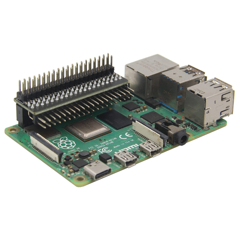 [Australia - AusPower] - Geekworm GPIO Extension Header (G341) / 1-to-2 40 Pin GPIO Edge Adapter Board for Raspberry Pi 5 / Raspberry Pi 4 / 3B+ / 3B / Zero W/Zero 
