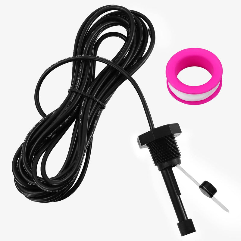 GLX-FLO-RP Flow Switch Assembly for All Hayward Goldline Aquarite Salt Systems, Metal Induction Structure Pool Flow Sensor Suitable Hayward Salt Cell & Chlorine Generator with 15-Feet Cable 1