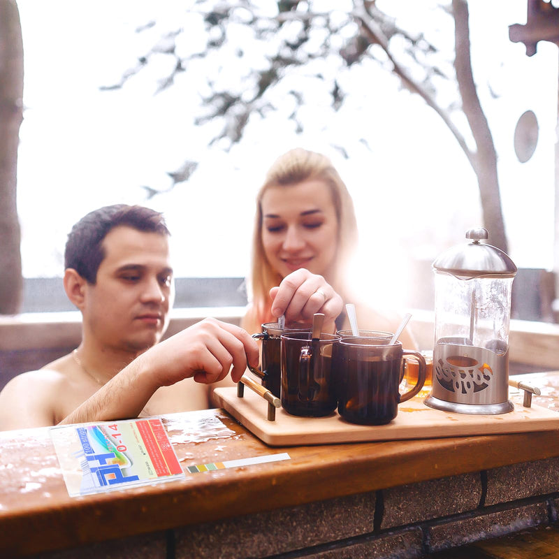 [Australia - AusPower] - LIQWEI Pack of 100 PH Test Strips, PH Value Test Strips Urine Acid Bases Value Test Strips Four-Colour Acid Base Test Strips Litmus Paper for Home Aquariums Litmus Paper (Measuring Strips 0-14) 