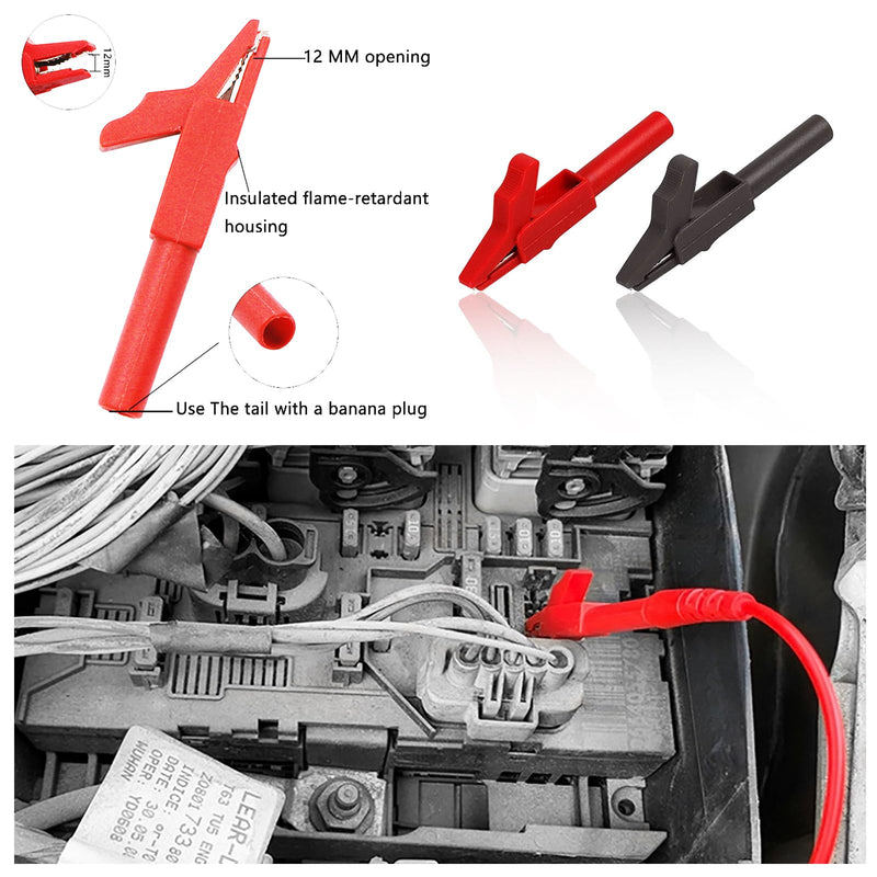 [Australia - AusPower] - Back Test Probe Kit, Backprobing, Diagnostictesting,Electrical Troubleshooting Automotive Test Lead Kit (ZIBOO 804) ZIBOO 804 